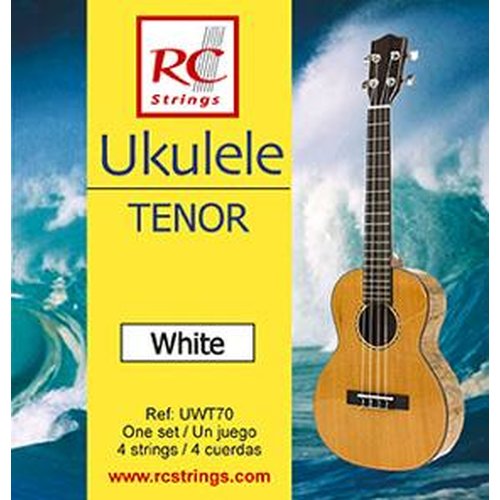 RC Strings UWT70 Tenor white fr Ukulele