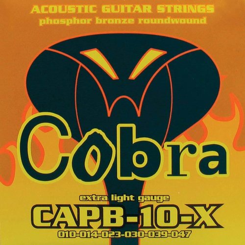 Cobra CAPB-10-X Phosphor Bronze 010/047 Westerngitarrensaiten
