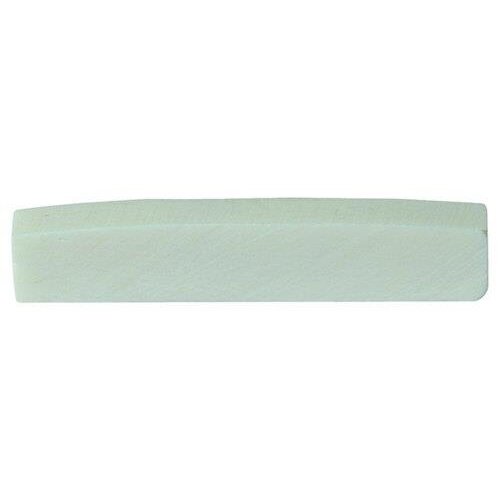 Knochensattel F&S für E-Gitarre Roh gewölbt 43,0 x 8,0 x 5,0 mm
