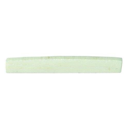 Bone saddle F&S for electric guitar raw straight 42,5 x 5,5 x 3,5 mm