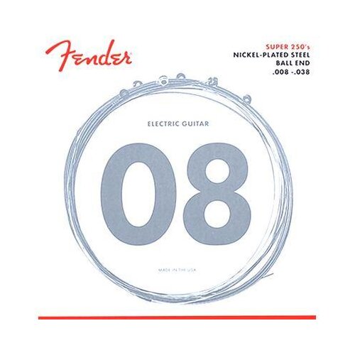 Fender 250XS Nickel Plated Steel 008/038