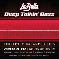 La Bella Flatwound 760FS-BTB Thru Body 5-String