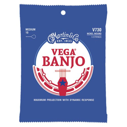 Martin Banjo Strings V730 Vega Banjo 5-String