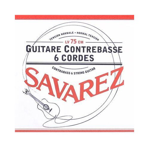Savarez 650R String Set for Classical Guitar for Low Octave