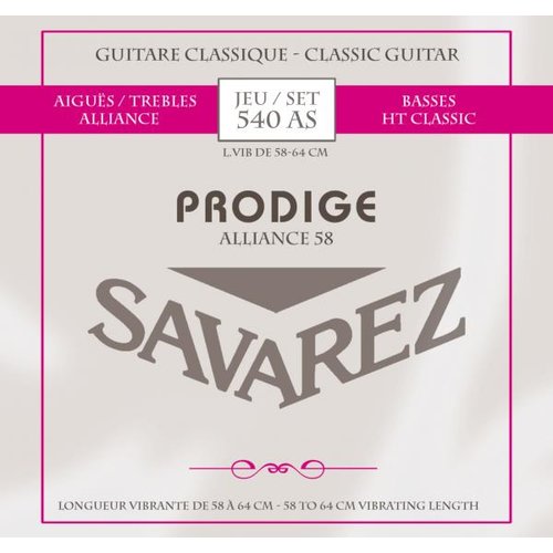 Savarez 540AS Prodige Alliance fr 3/4 & 7/8 Kindergitarre