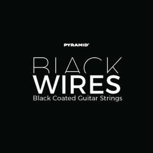 Pyramid Black Wires cordes au dtail guitare lectrique