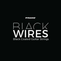 Pyramid Black Wires Single Strings Electric Guitar 016