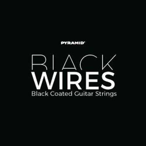Pyramid Black Wires Cuerdas sueltas para guitarra eléctrica 076W