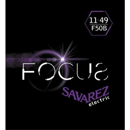 Savarez F50B Focus Stainless Steel 011/049 Electric Guitar Strings
