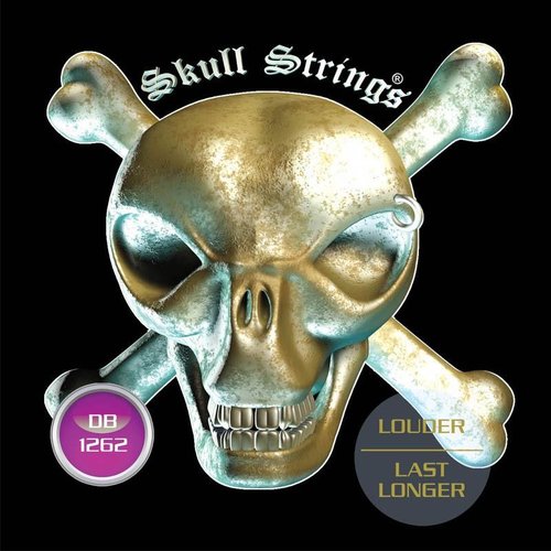 Skull Strings Drop B Stainless Steel 012/062 Electric Guitar Strings
