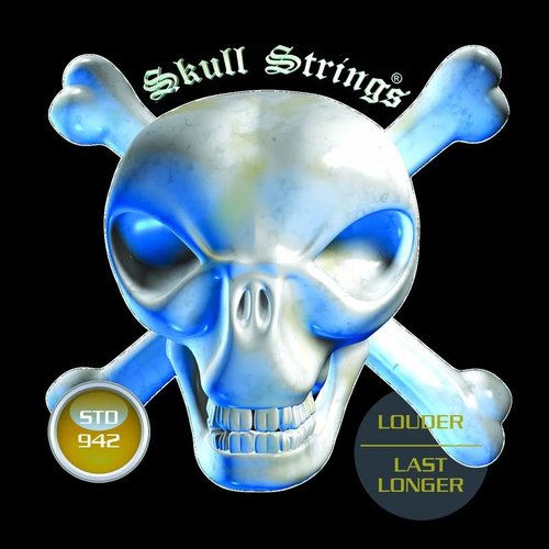 Skull Strings Standard Stainless Steel 009/042 Electric Guitar Strings