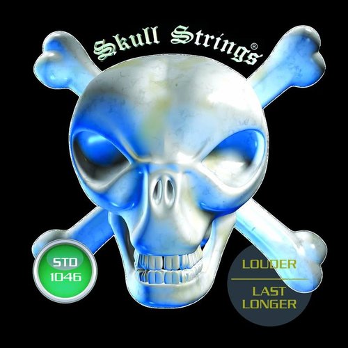 Skull Strings Standard Stainless Steel 010/046 Electric Guitar Strings