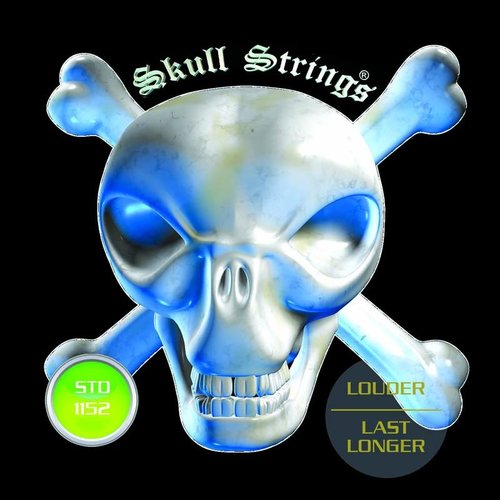 Skull Strings Standard Stainless Steel 011/052 Electric Guitar Strings