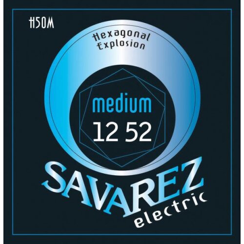 Savarez H50M Hexagonal Explosion 012/052 Electric Guitar Strings