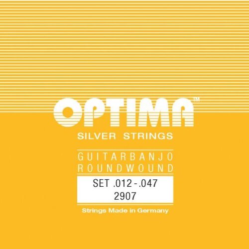 Optima 2907 Guitar-Banjo Silver String 6-Saiter, Loop End