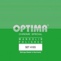 Optima 4105 Mandolin Chrome Green Label Set, 8-String