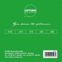 Optima 4105 Mandoline Chrome Green Label Satz, 8-Saiter