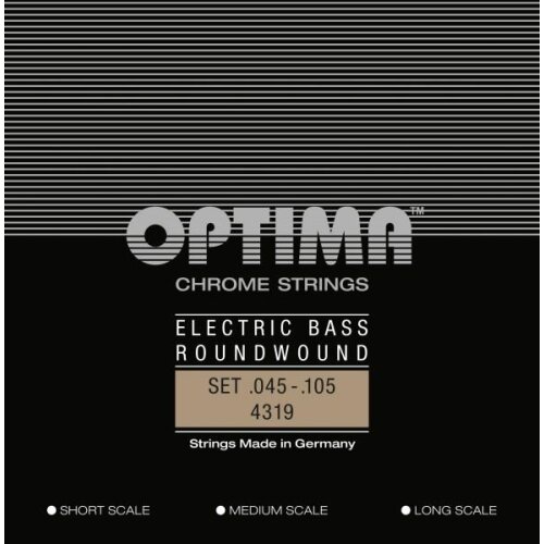 Optima 4319 Chrome Bass Medium-Light 045/105