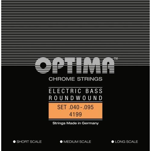 Optima 4199 Chrome Bass Light 040/095 Medium Scale