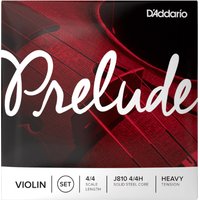 DAddario J810 4/4H Prélude jeu de cordes pour violon Heavy