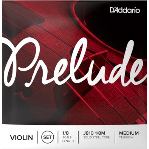 DAddario J810 1/8M Prelude Violinen-Saitensatz Medium Tension