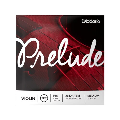 DAddario J810 1/16M Violinen-Saitensatz Medium Tension