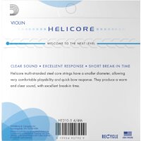 DAddario HE310-5 4/4M Helicore violin string set medium...