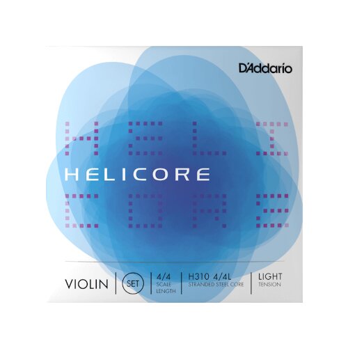 DAddario 310 4/4L jeu de cordes pour violon Helicore Light Tension