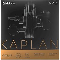 DAddario KA310 4/4M Kaplan Amo violin string set medium...