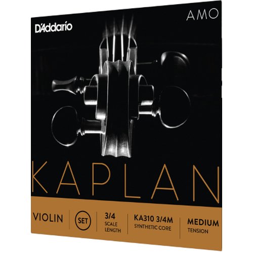 DAddario KA310 3/4M Kaplan Amo set di corde per violino Medium Tension