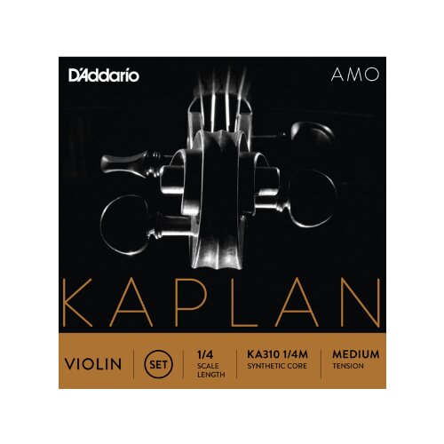 DAddario KA310 1/4M Kaplan Amo Violin-Saitensatz Medium Tension