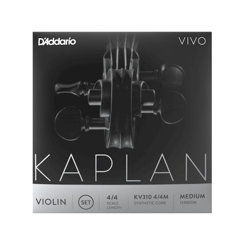 DAddario KV310 4/4M Kaplan Vivo Violinen-Saitensatz Medium Tension
