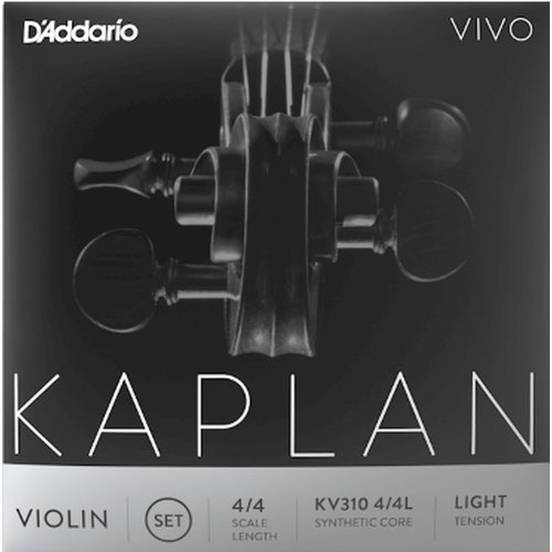DAddario KV310 4/4L Kaplan Vivo jeu de cordes pour violon Light Tension