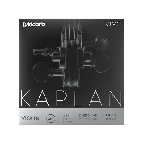 DAddario KV310 4/4L Kaplan Vivo Violin-Saitesatz Light Tension