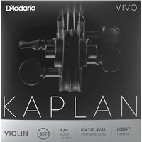 DAddario KV310 4/4L Kaplan Vivo set di corde per violino...