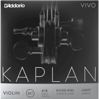 DAddario KV310 4/4L Kaplan Vivo violin string set light...