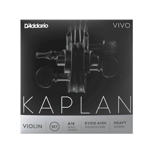 DAddario KV310 4/4H Jeu de cordes Kaplan Vivo VIolin Heavy