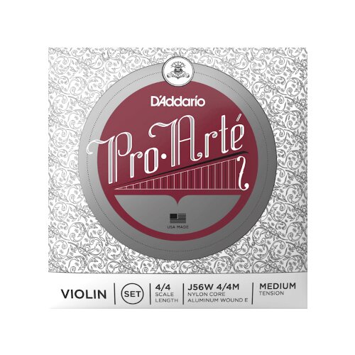 DAddario J56 4/4M Pro Arte Violinen-Saitensatz Medium Tension