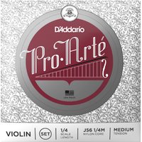 DAddario J56 1/4M Pro-Arte Violin Set Medium Tension