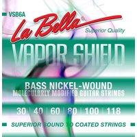 LaBella Vapor Shield VSB6A Nickel-Wound Bass 030/118 6-Corde