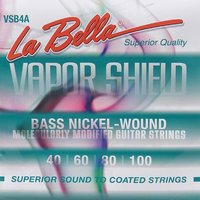 LaBella Vapor Shield VSB4A Nickel-Wound Bass 040/100