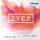 DAddario DZ310 3/4M Zyex Jeu de cordes pour violon Medium Tension