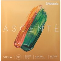 Juego de viola DAddario A410 SM Ascenté, Short...
