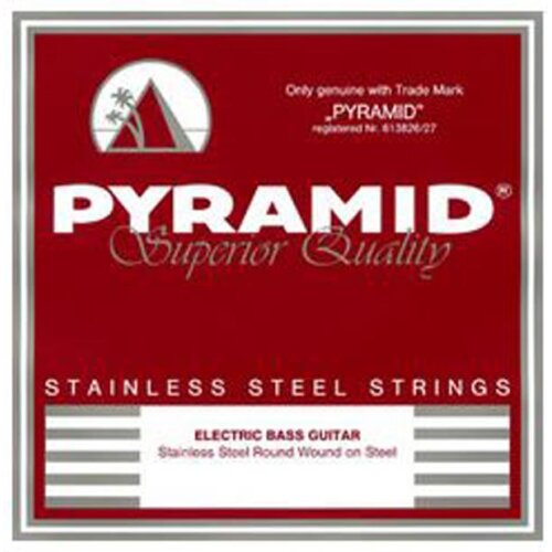 Pyramid Stainless Steel Wound Einzelsaiten Bass Long Scale .180w