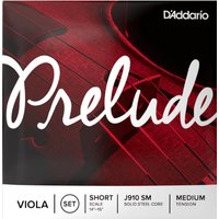 DAddario J910 SM Prelude Viola-Saitensatz, Short Scale,...