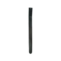 DAddario 25L00-DXXL Correa de cuero para guitarra, negra, extra larga