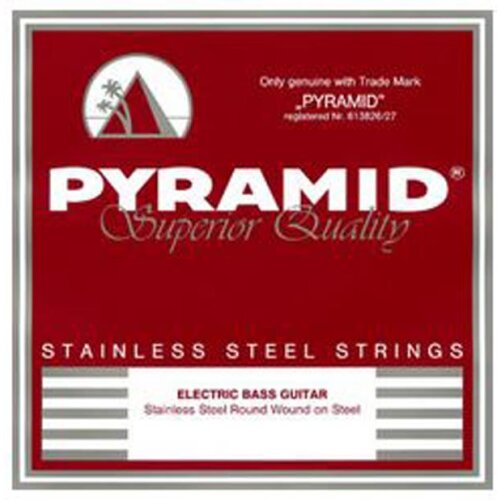 Pyramid Stainless Steel Wound Corde singole Bass Super Long Scale .060w