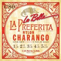La Bella C80 insieme di stringhe Charangon