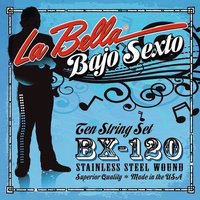 La Bella BX120 Jeu de cordes pour bajo sexto