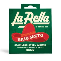La Bella BX120 Saitensatz für Bajo Sexto